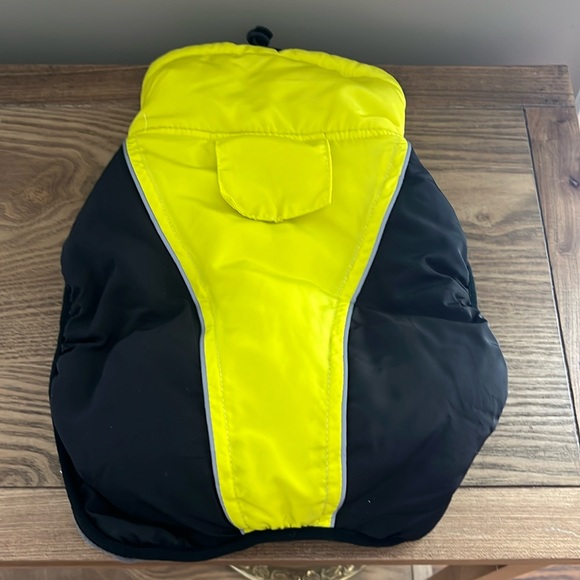 Unbranded Other - Dog Puffer Jacket Sz S Yellow/Black Warm UNUSED